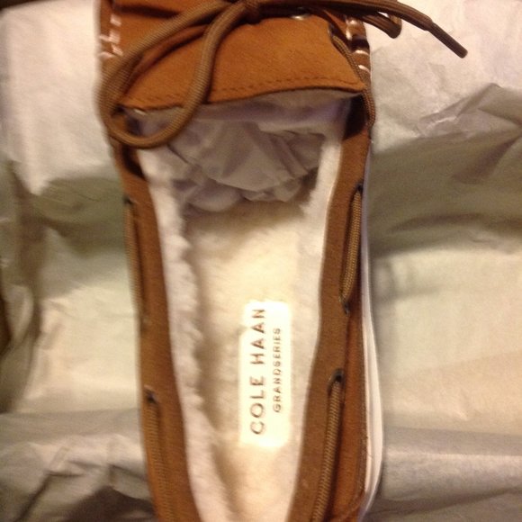 Cole Haan Men\'s GrandPro Rally Tan Suede Moccasin -Shoe 11.5M New in Box main image 6